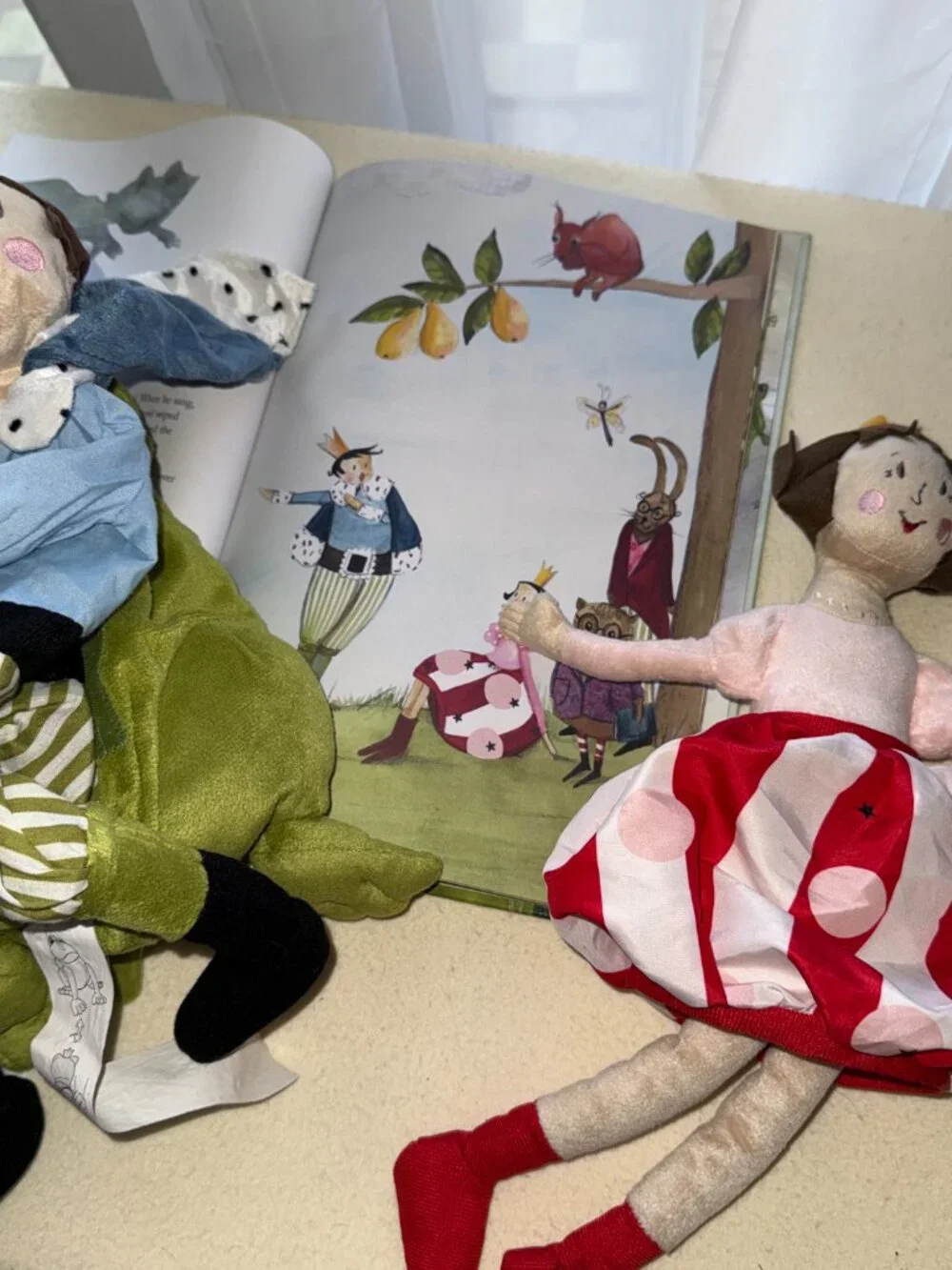3pc IKEA Frog Prince Plush Toy KVACK Princess Doll 2-in-1 Stuffed Animal wBOOK